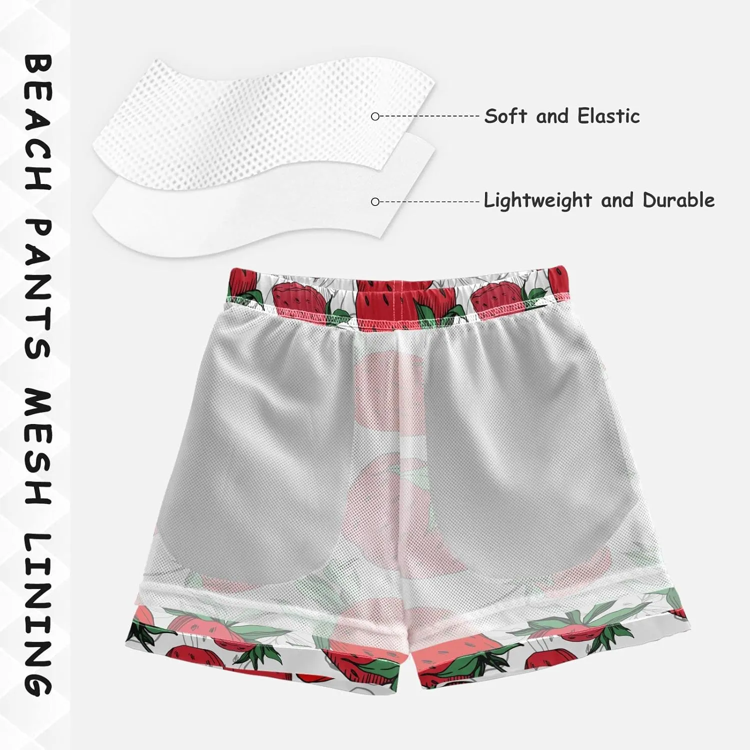 Aflyko Boys' Board Shorts Toddler Teens Swim Trunk Girls Beach Swimwear Bathing Suit
