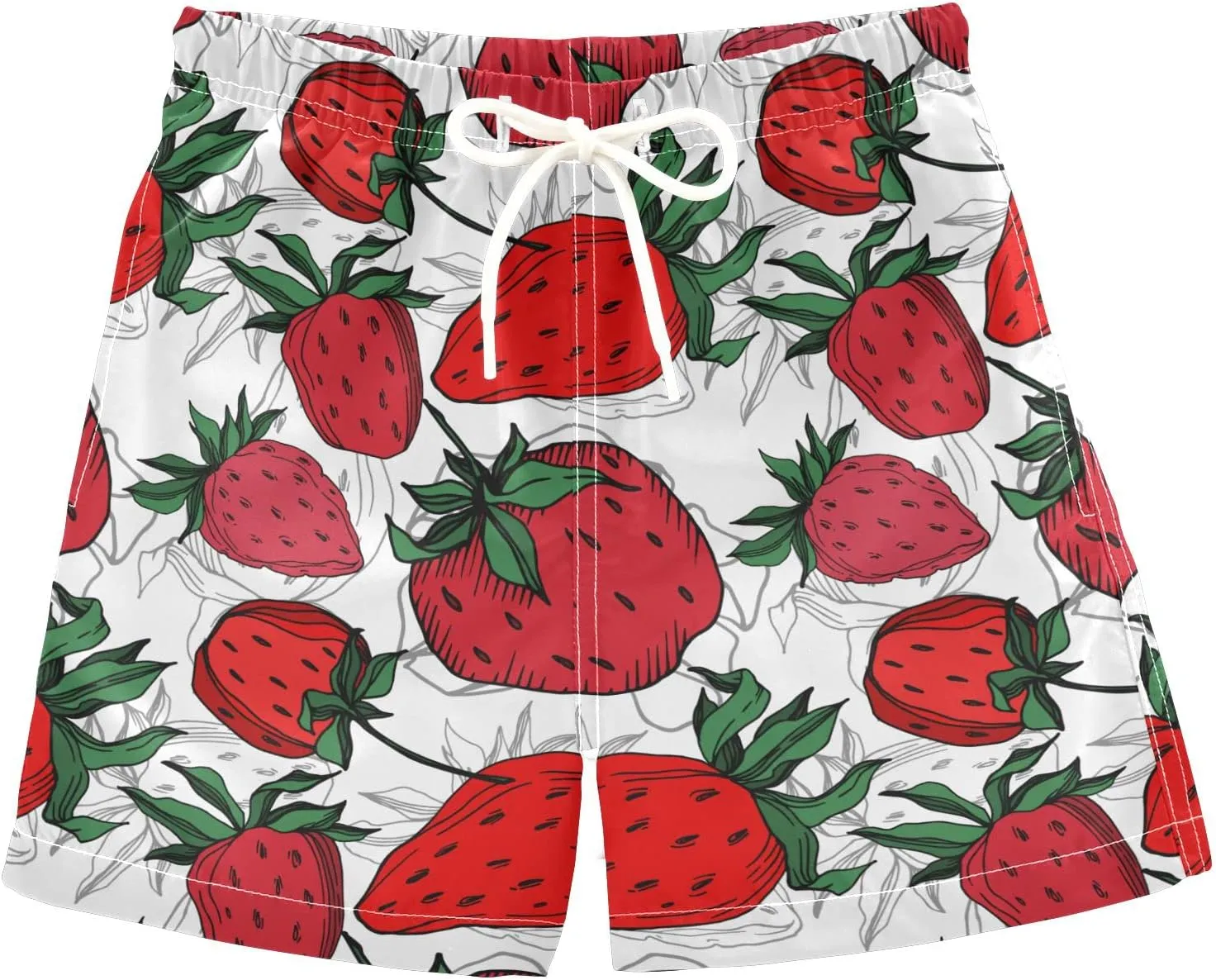 Aflyko Boys' Board Shorts Toddler Teens Swim Trunk Girls Beach Swimwear Bathing Suit