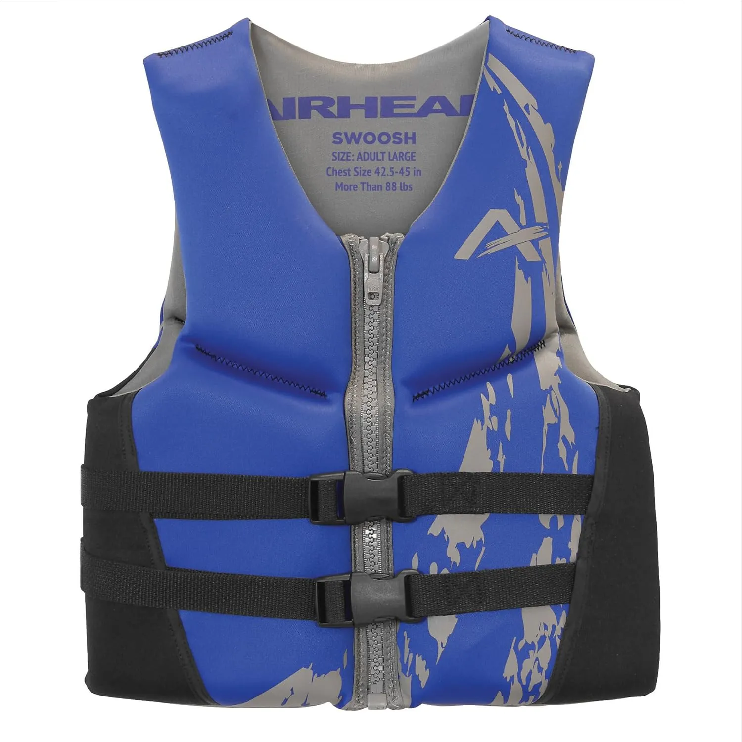 Airhead Swoosh Kwik-Dry Neolite Life Jacket, US Coast Goard Approved Type III Life Jacket, Adult and Youth Sizes