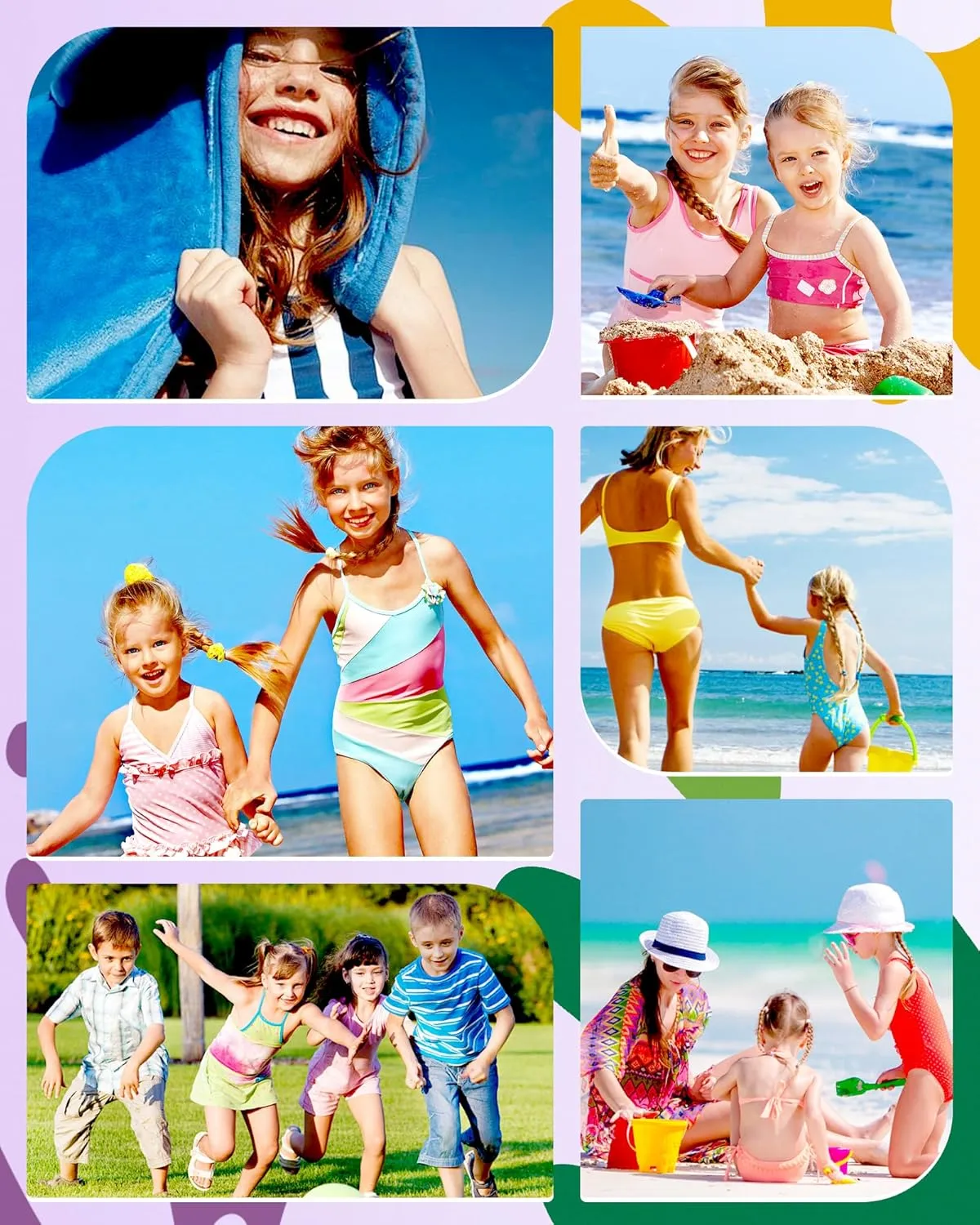 Angel season Girls One Piece Swimsuits Teens Bathing Suit Straps Kids Cute Swimwear with UPF 50  Daisy Halter Size 7-14