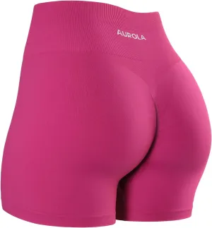 AUROLA Dream Collection Women Workout Shorts High Waist Gym Shorts, Scrunch Butt Seamless Athletic Shorts