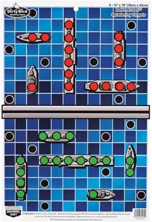 BIRCHWOOD CASEY Pregame 12" x 18" Game Shooting Targets - Highly Visible Instant Splattering Targets - for Use with All Guns & Calibers