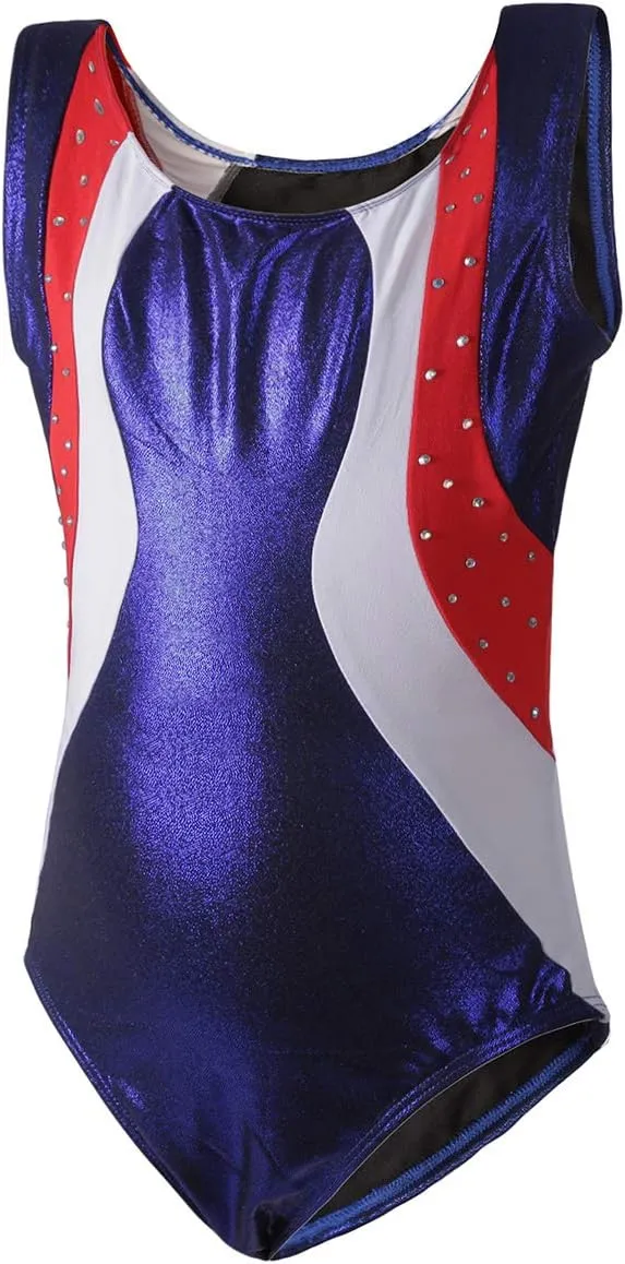 Dancina Girls Gymnastics Tank Top Leotard Dancewear New Designs and Prints Ages 3-12