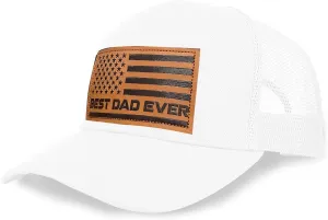 Fathers Day Birthday Gifts from Daughter Son Best Dad Ever American Flag Dad Hat Cool Dad Gifts