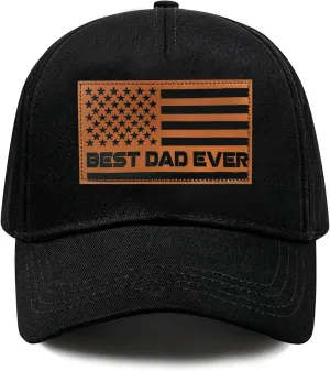 Fathers Day Birthday Gifts from Daughter Son Best Dad Ever American Flag Dad Hat Cool Dad Gifts