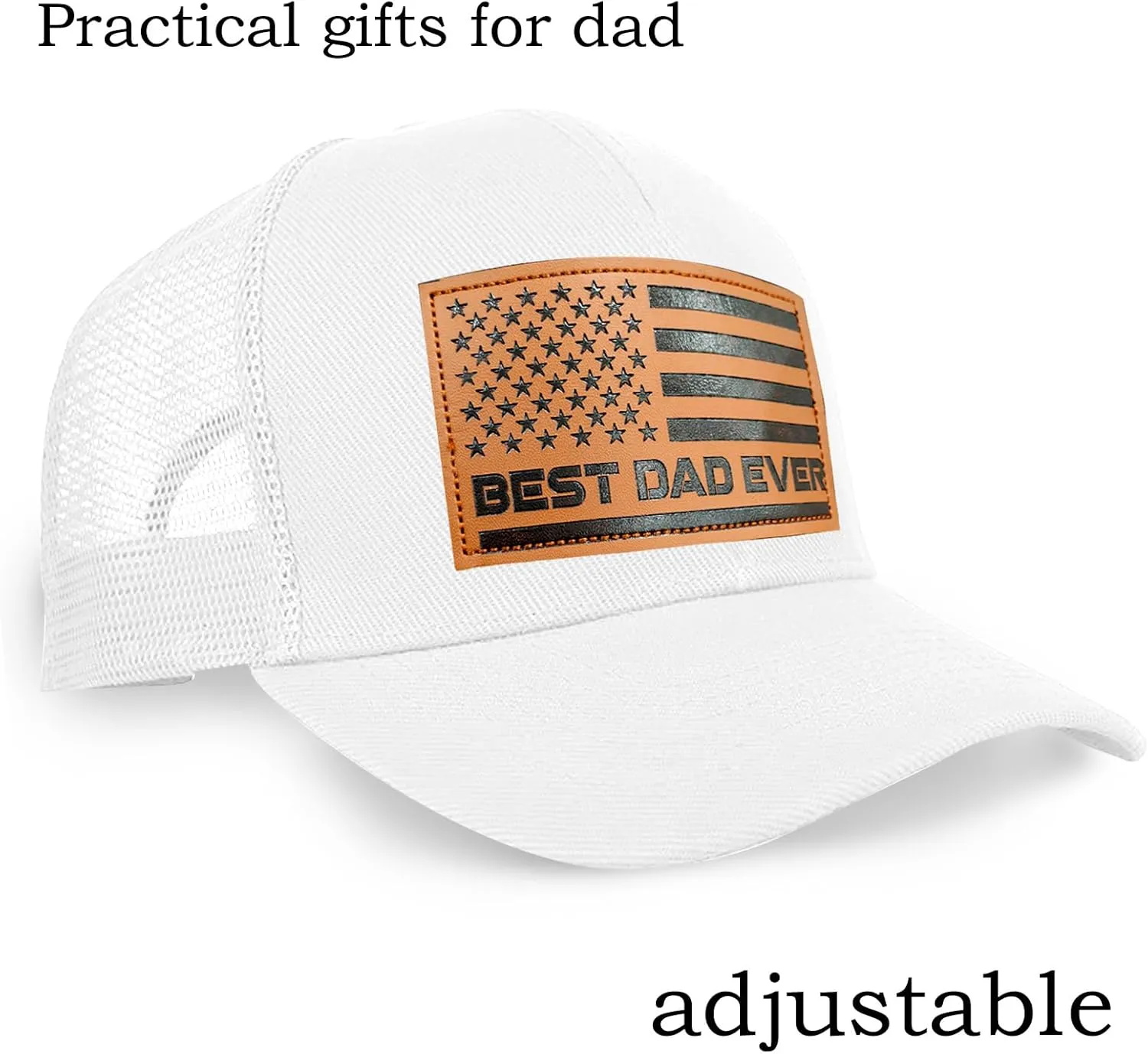 Fathers Day Birthday Gifts from Daughter Son Best Dad Ever American Flag Dad Hat Cool Dad Gifts