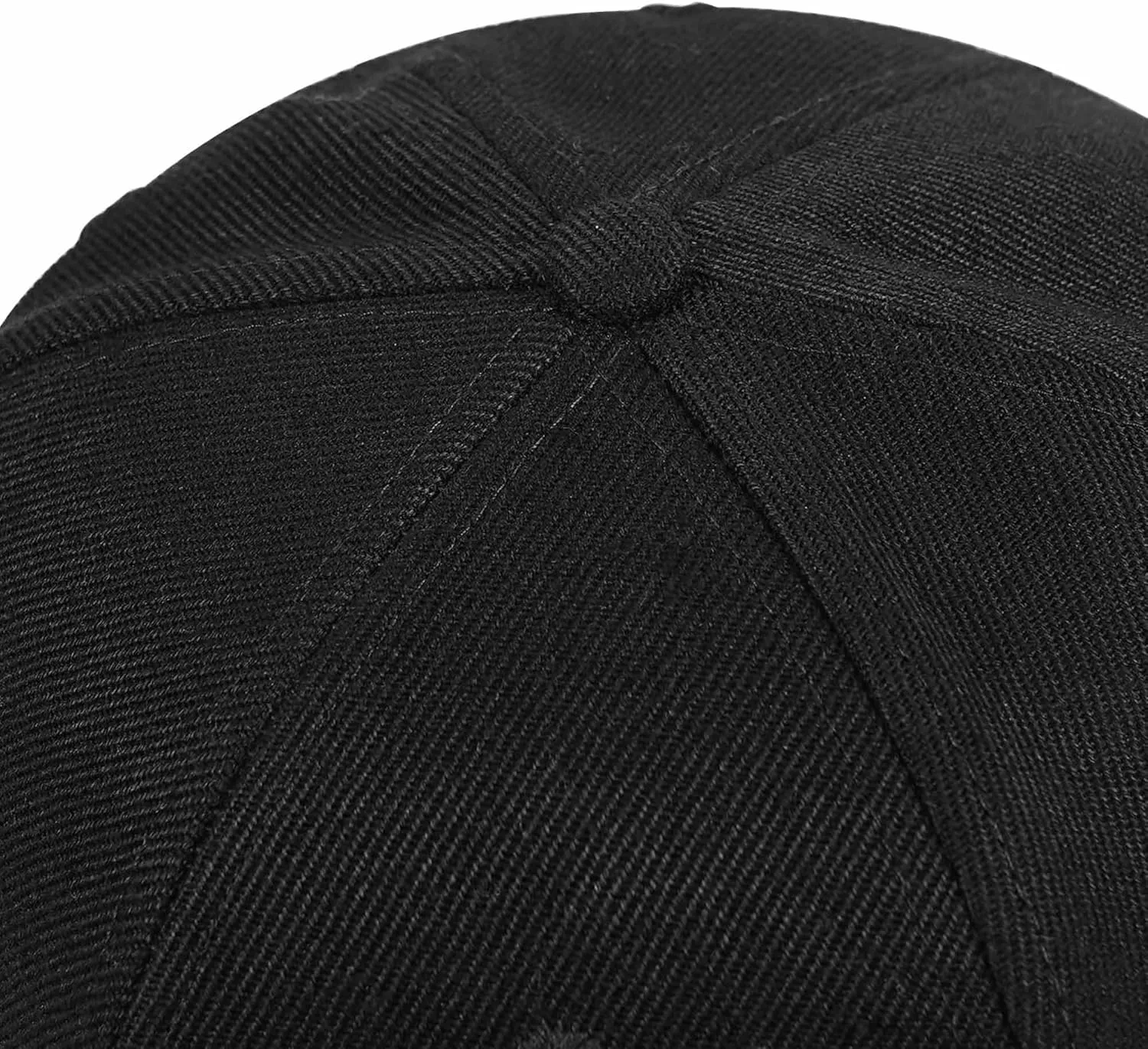 Flat Brim Hats for Men - Gothic Style Skull Hat Leather Pattern - Hip-Hop Snapback Hat Skeleton Hats for Men
