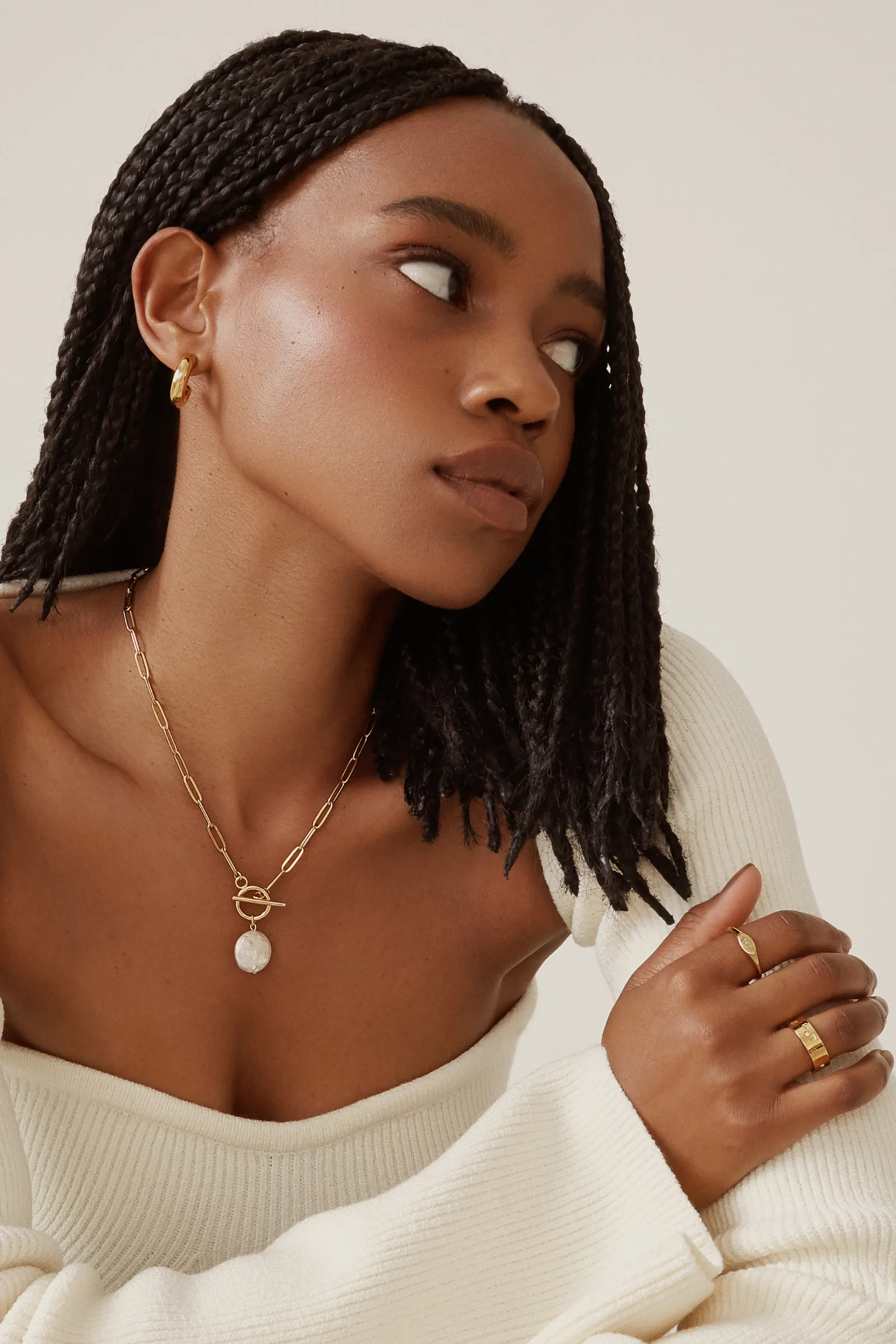 Gaia Necklace - Gold