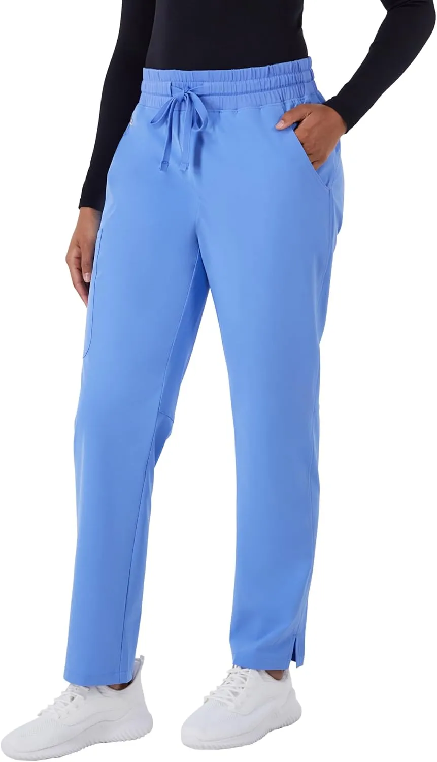 Hanes Comfort Fit Pants, Moisture-Wicking Healthcare Scrubs for Women, 3 Pockets