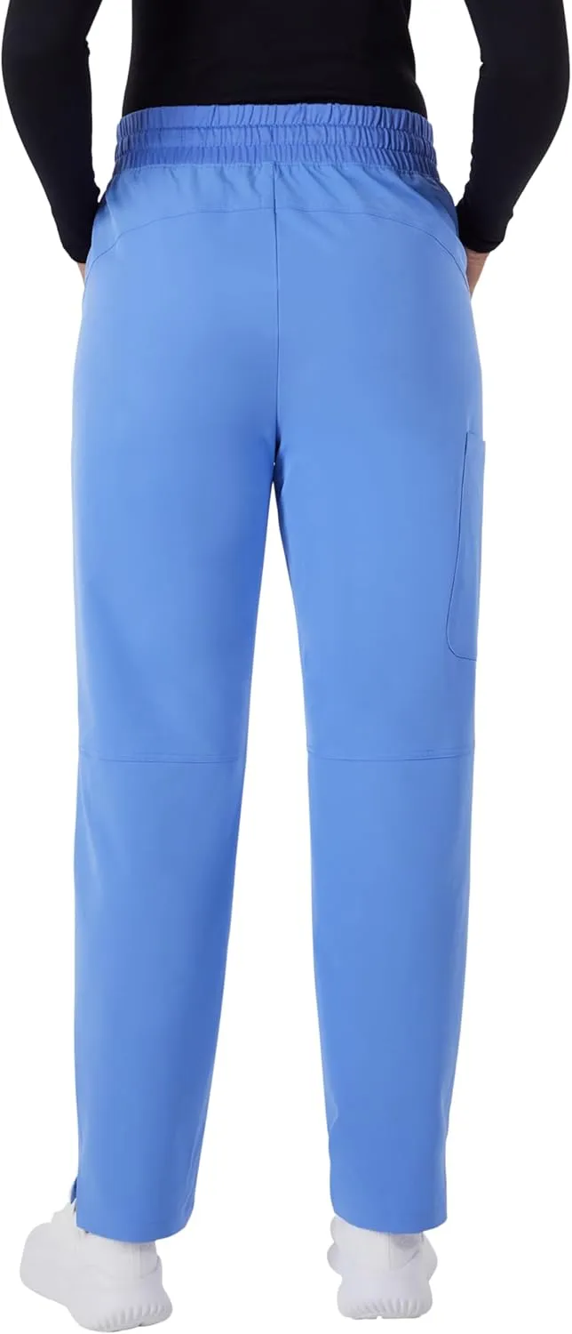 Hanes Comfort Fit Pants, Moisture-Wicking Healthcare Scrubs for Women, 3 Pockets