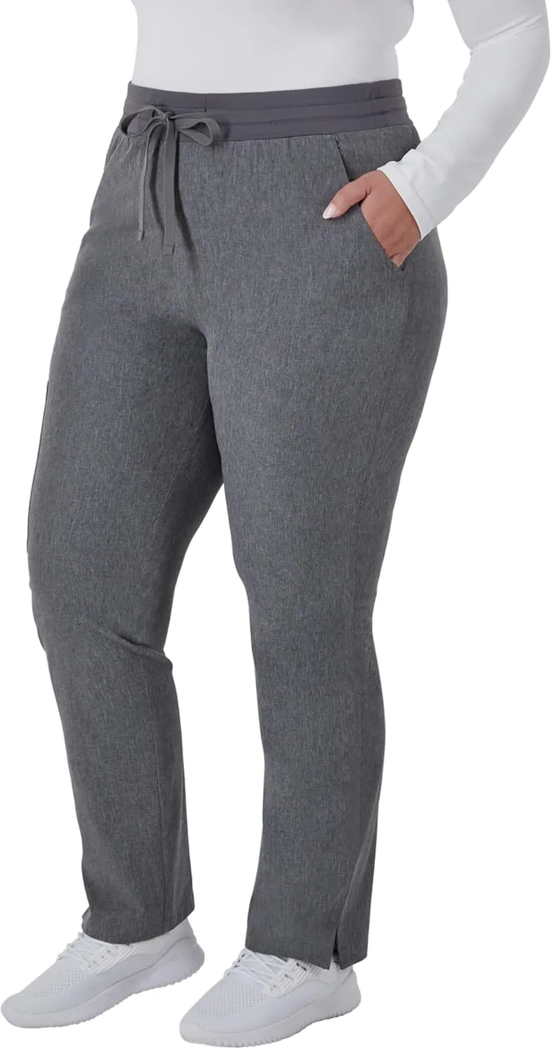 Hanes Comfort Fit Pants, Moisture-Wicking Healthcare Scrubs for Women, 3 Pockets
