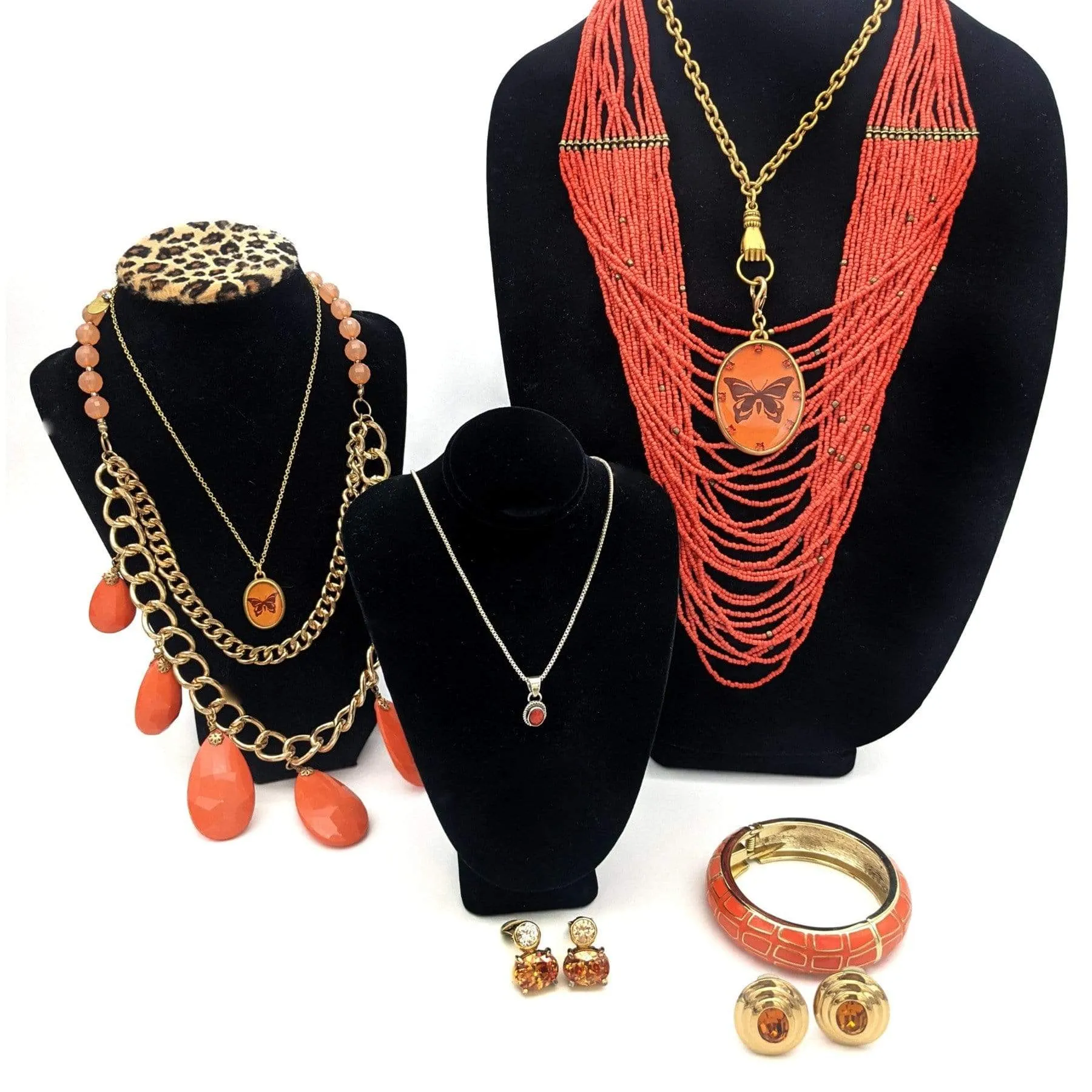 SUN-KISSED SUNSET Bundle - Peach, Orange, Gold, Silver, Coral, Amber