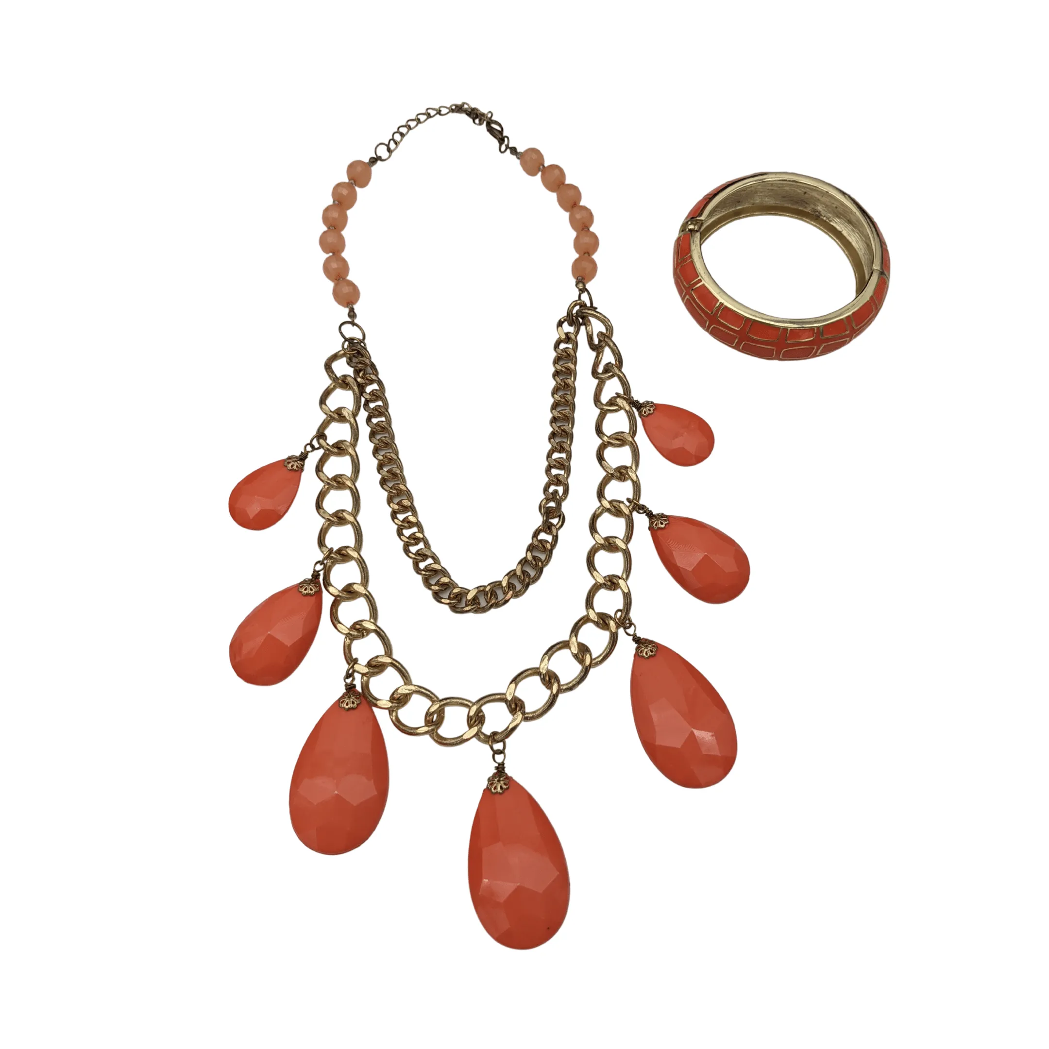 SUN-KISSED SUNSET Bundle - Peach, Orange, Gold, Silver, Coral, Amber