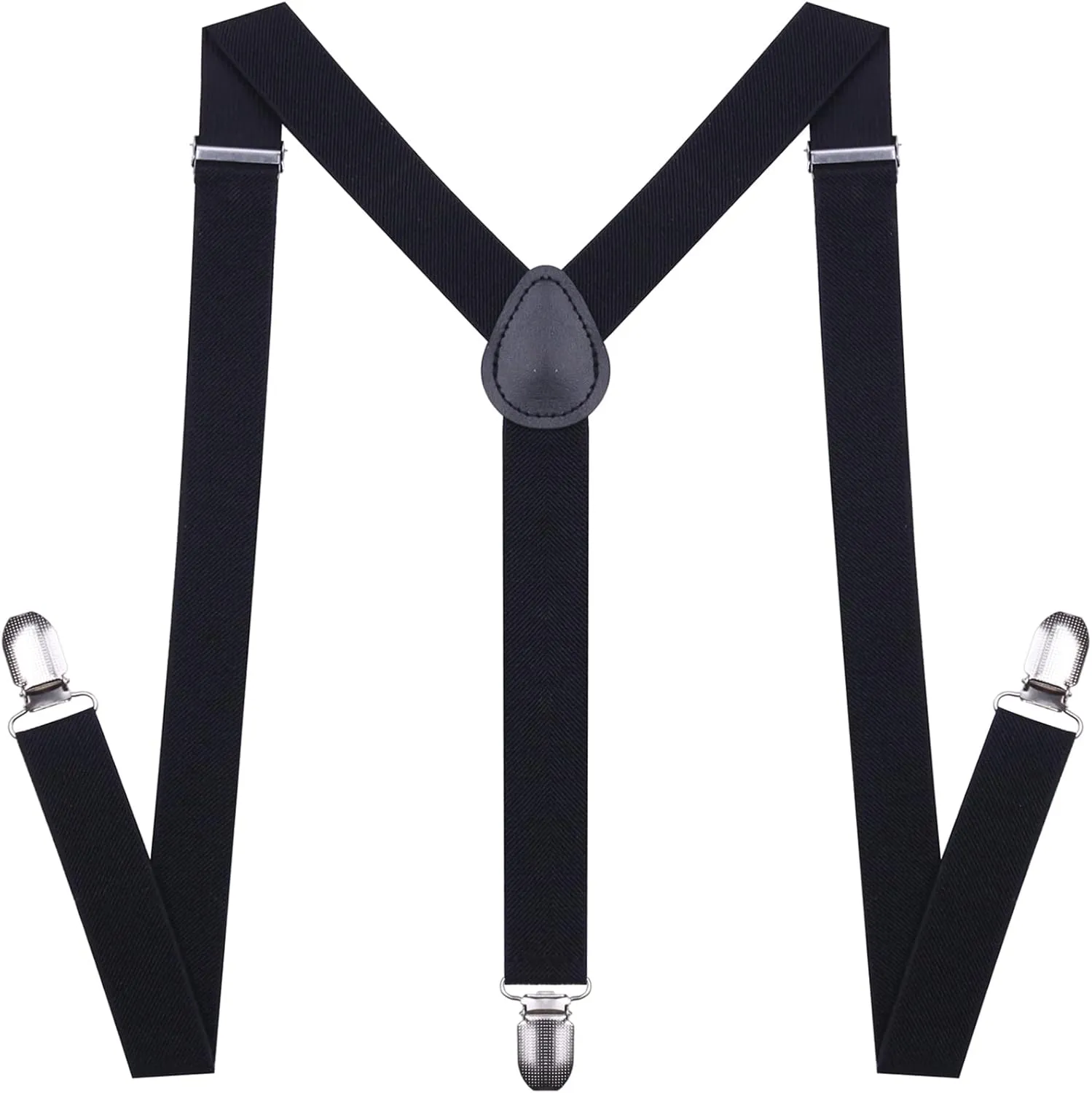 Suspenders Bow Tie for Men and Women - Adjustable Tall stature Elastic Y Back Style With Strong Metal Clips