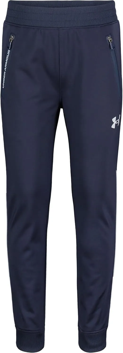 Under Armour Boys' Pennant Tapered Track Pants, Jogger Style Sweatpants with Zipper Pockets